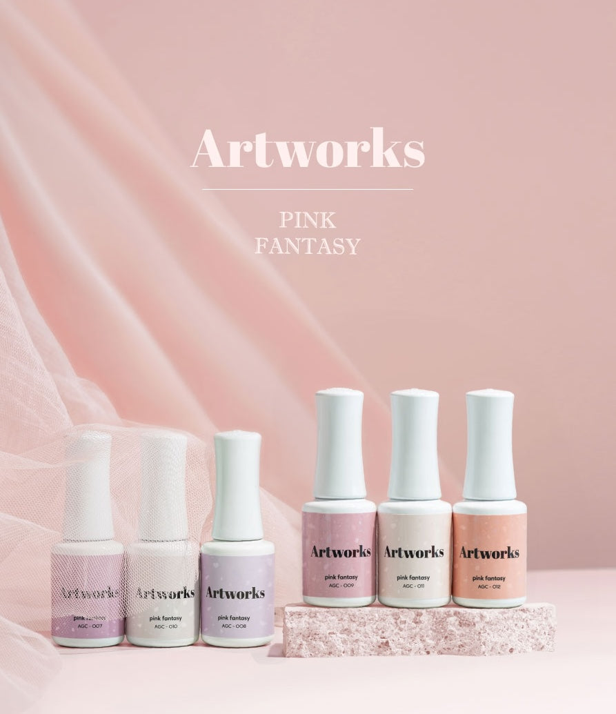 Izemi [Artworks] Pink Fantasy Collection - 6 Glitter Set