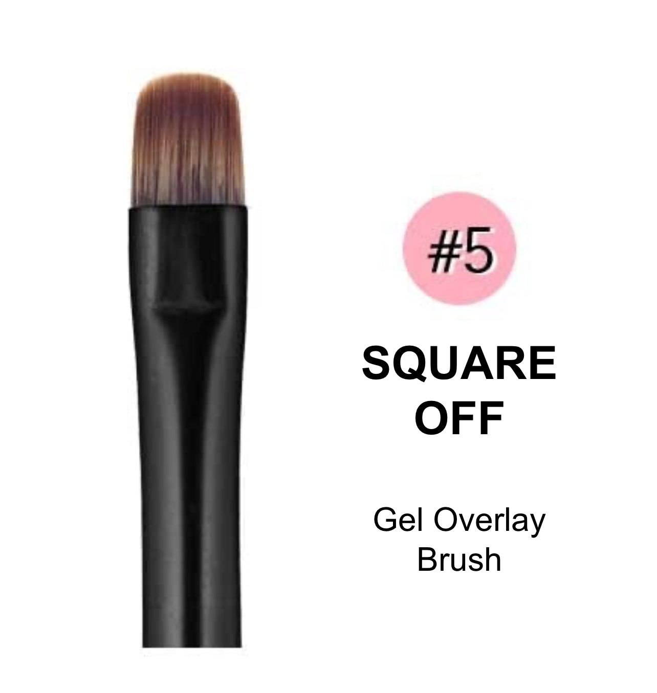 Diami #5 Square Off Brush Diami #5 Square Off Brush