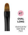 DIAMI Oval Long #7 Brush