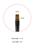 DIAMI Square Long #8 Brush