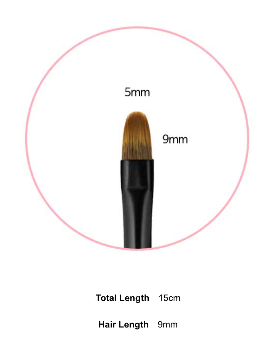 DIAMI Oval Long #7 Brush