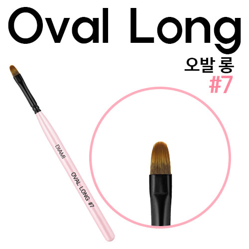 DIAMI Oval Long #7 Brush