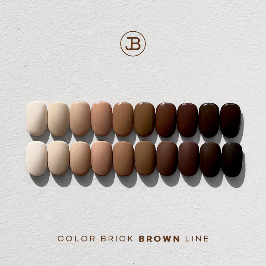 JIN.B Color Brick [BROWN LINE]