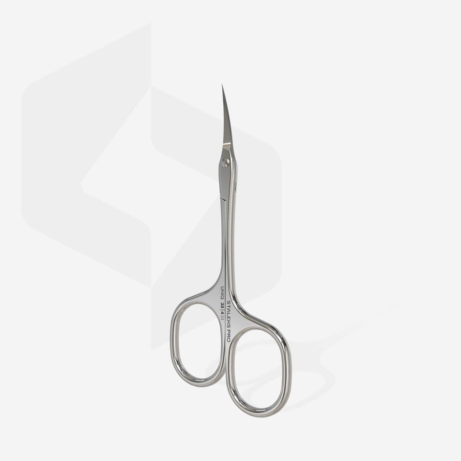 STALEKS Professional Cuticle Scissors Asymmetric [UNIQ 30|TYPE 4]