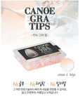 DIAMI Canoe Gradation Tips (Cream + Beige)