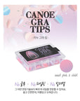 DIAMI Canoe Gradation Tips (Sweet Pink + Violet)