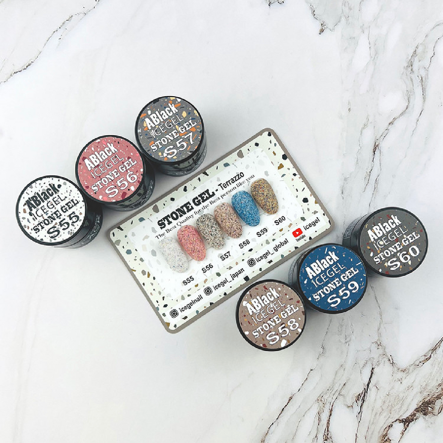 ICEGEL Stone Gel Collection [Terrazzo] (Jar Type)