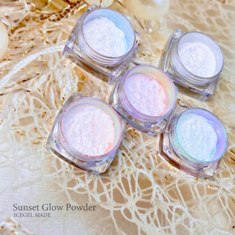 ICEGEL Sunset Glow Powder (Set of 5)