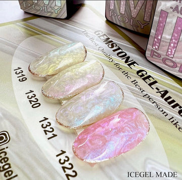 ICEGEL Gemstone Gel Aurora Collection
